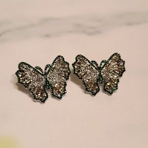 Hadassa butterfly earrings by Sassy Jones